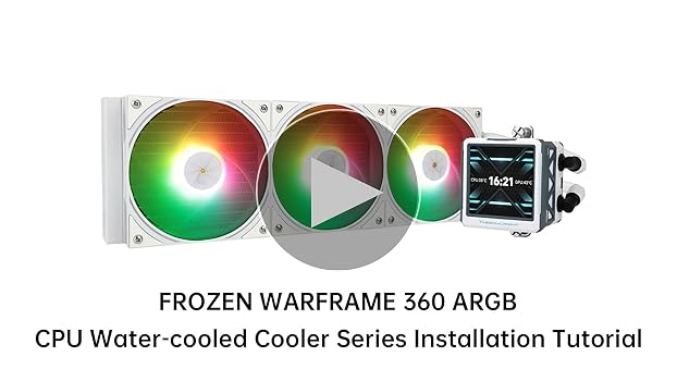 Thermalright FROZEN WARFRAME PRO 360液晶 Frozen Warframe PRO 360 WHITE ARGB – Thermalright